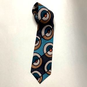 Robert Daskal Hand Painted Silk Tie – Men Classic Necktie AOKO